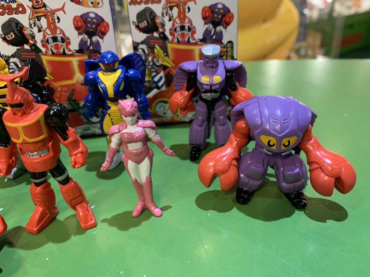 ビーロボカブタック カブタック大集合まとめだぜ☆彩色フィギュアが癒