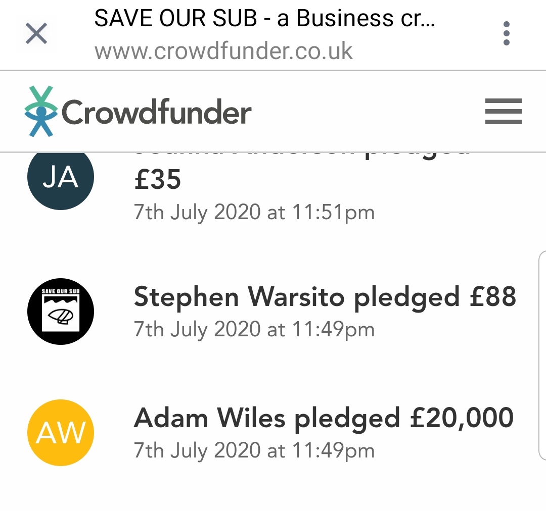howiewrites's tweet photo. Yer man @CalvinHarris casually pledging £20,000 to the @SubClub @crowdfunder fund 👏🏻 #SaveOurSub https://t.co/QQgV7d3aua