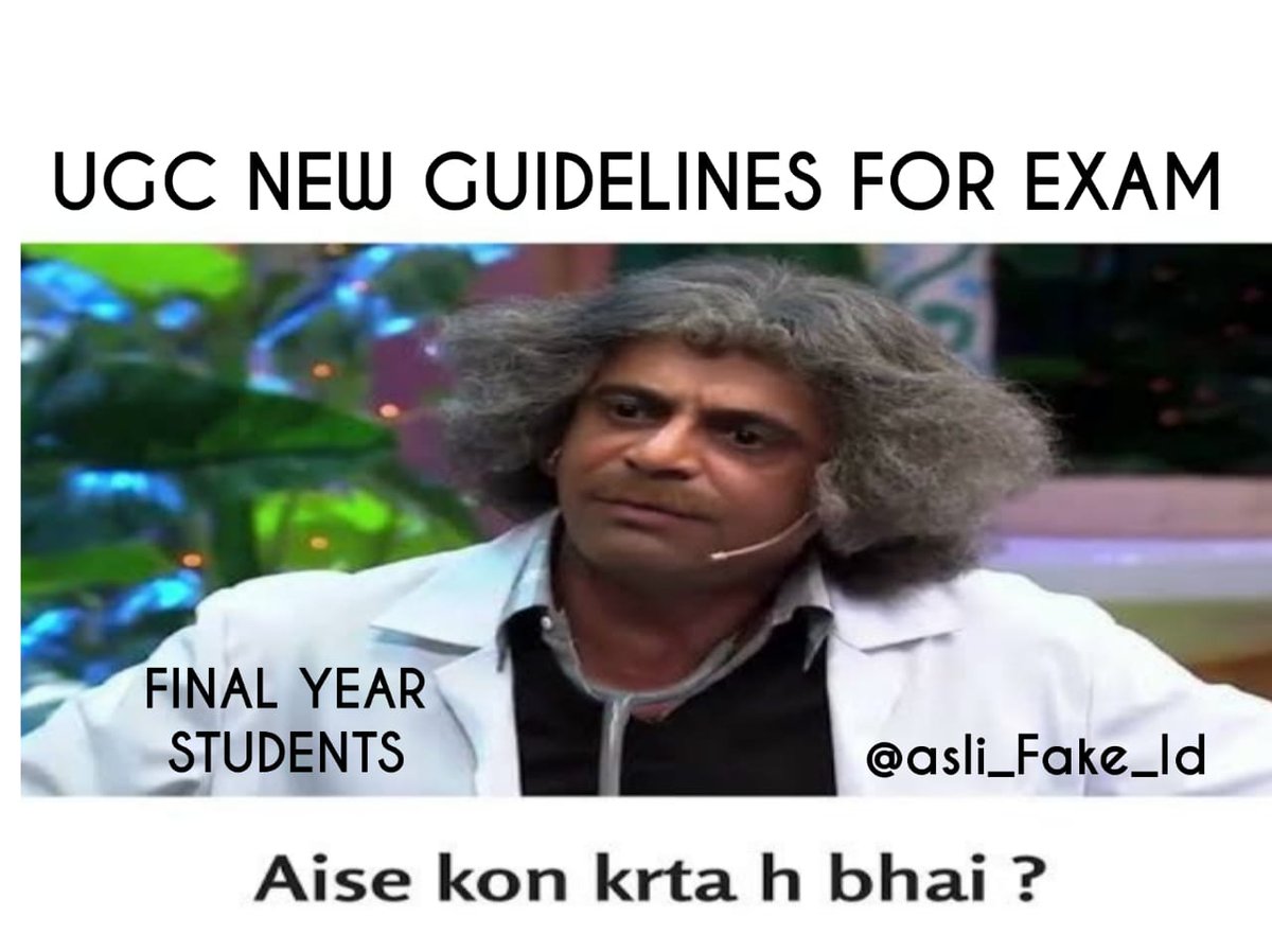 Asli_fake_ID's tweet photo. #UGCGuidelines #AntiStudentUGC #DUAgainstOnlineExams #ScrapOBE #PromoteAllStudents
#DUAgainstOBE
#promotedustudents
UGC. https://t.co/q53Yr7D1WG