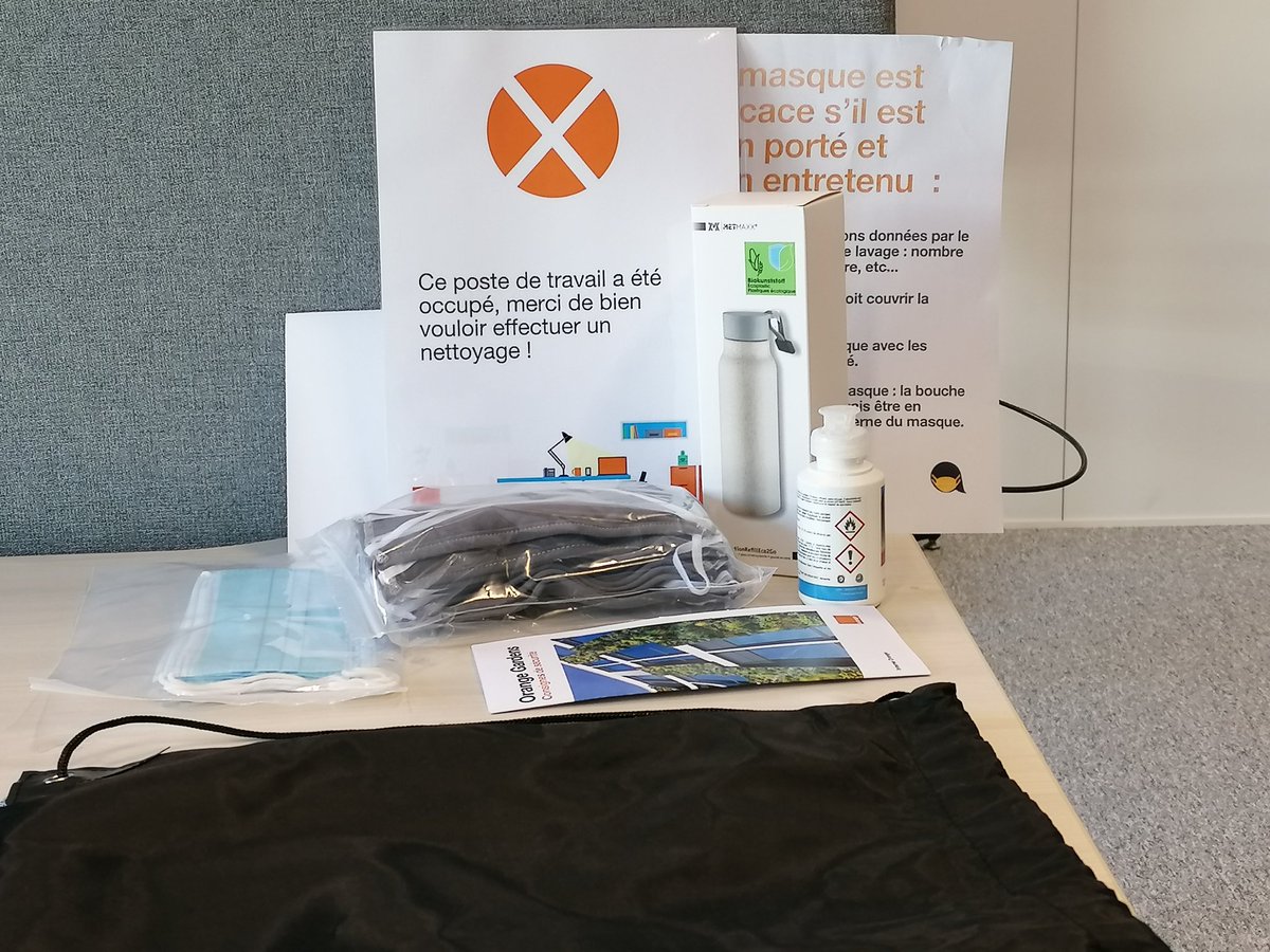 Retour au bureau après 04 mois de télétravail #Postcoronavirus #COVIDー19