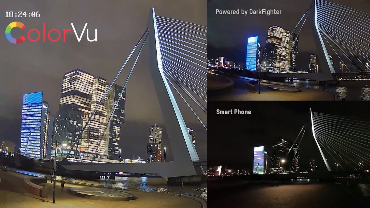 HikvisionEurope's tweet photo. #ColorVu Cameras provide bright color video images 24/7 in low illumination conditions🎨🎨. They excel at capturing vivid chromatic images in broad application scenarios, where color information is particularly important.
Find out more about ColorVu 👉 https://t.co/7nac7gnfrm https://t.co/O3WRZFYKL0