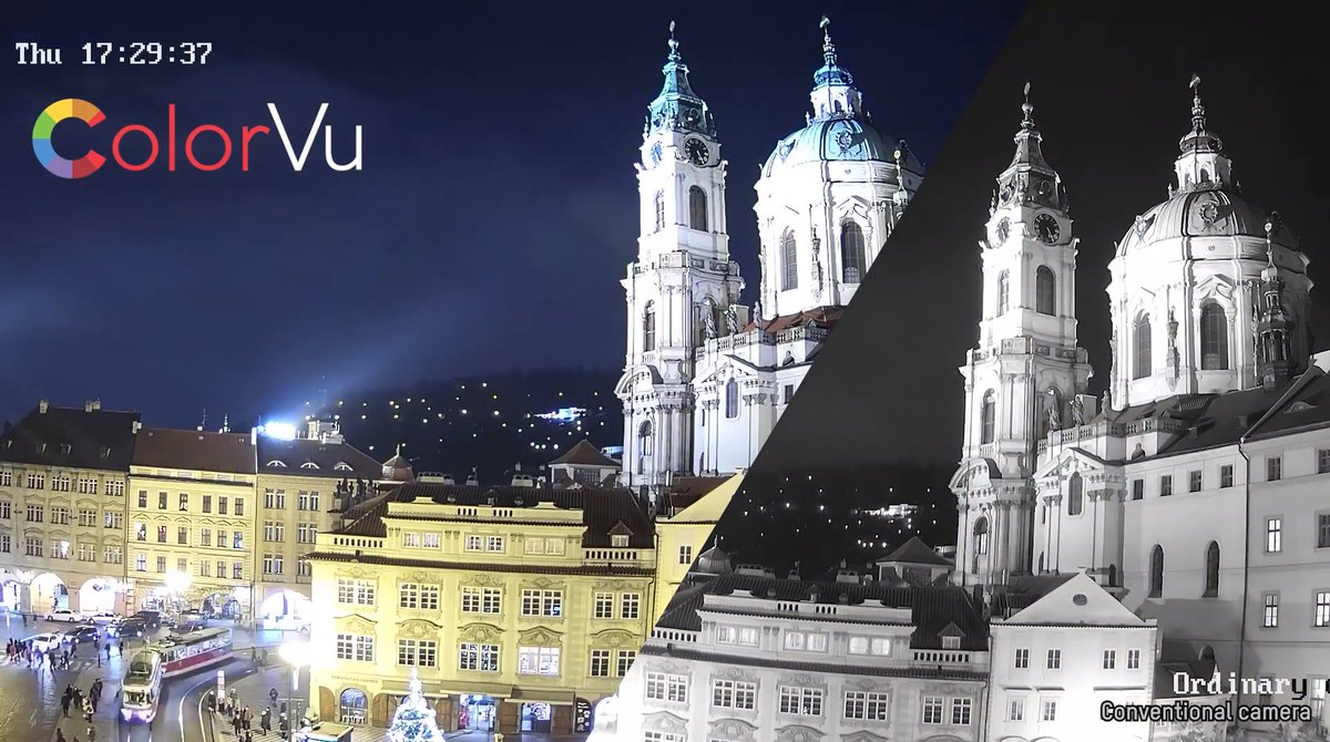 HikvisionEurope's tweet photo. #ColorVu Cameras provide bright color video images 24/7 in low illumination conditions🎨🎨. They excel at capturing vivid chromatic images in broad application scenarios, where color information is particularly important.
Find out more about ColorVu 👉 https://t.co/7nac7gnfrm https://t.co/O3WRZFYKL0