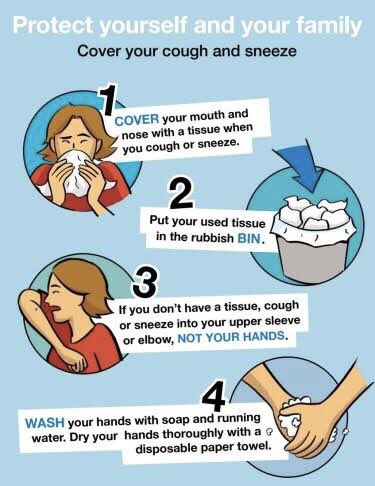 When u cough or sneeze, cover your mouth and nose with tissue or cough into crook of the arm if no tissue available. Dispose tissue appropriately after use  #Diabetes  #COVID__19 (4)