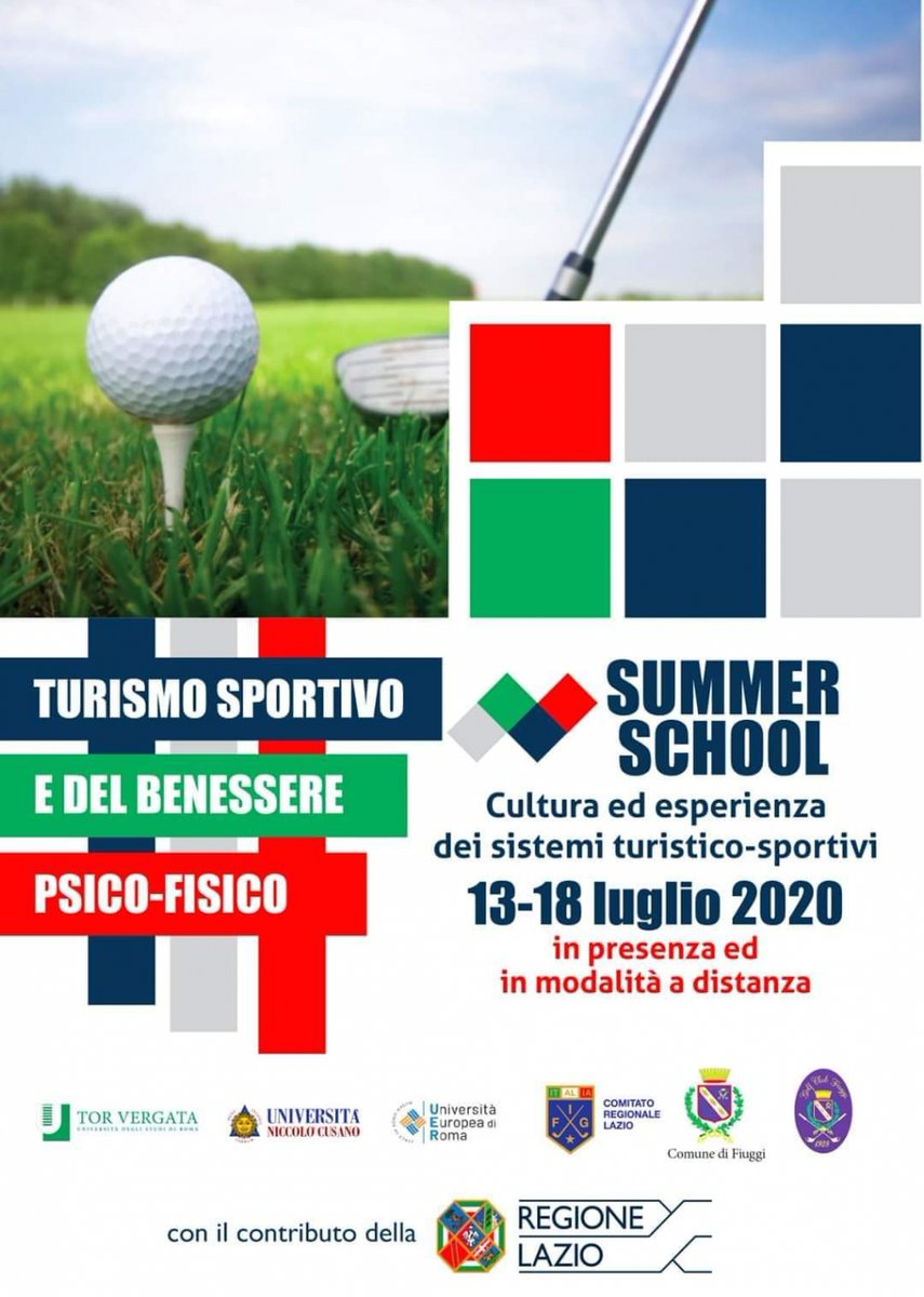Al via la Summer School dei sistemi turistici-sportivi. Per partecipare e avere tutte le informazioni basta andare su 
✅visitlazio.com/web/luoghi/sum…