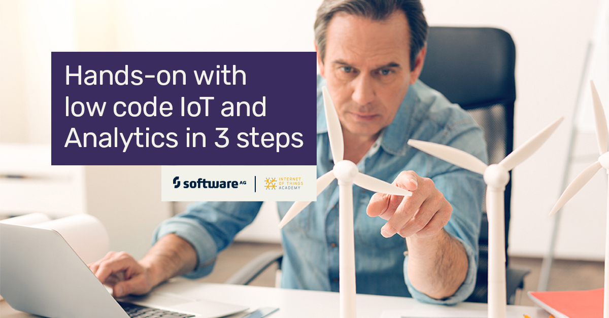 Just one more hour till you can experience how easy it is to get started with self-service IoT and Analytics tooling during the hands-on workshop. Register now!

ow.ly/gXLj50AkDfv