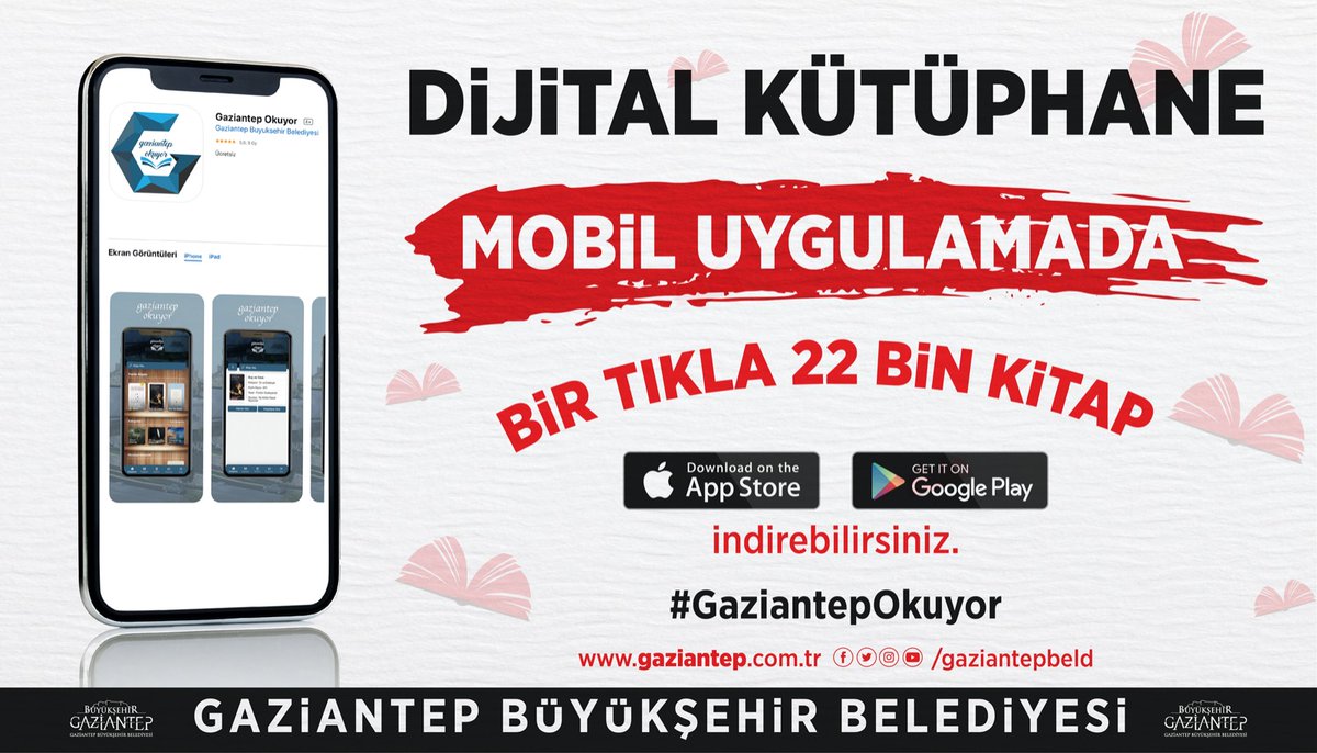 Yavuzeli Ballık İlk /Ortaokulu🏡 #EvdeKalTürkiye (@ballikilk) on Twitter photo 📲 Yeni mobil uygulaması yayınlandı!
📚Bir tıkla 22 bin kitap "Gaziantep Okuyor" uygulamasında.
#benokuyorumgaziantepokuyor
<a href="/ziyaselcuk/">Ziya Selçuk</a>
<a href="/gul_davut/">Davut GÜL</a> <a href="/gantepvaliligi/">Gaziantep Valiliği</a> <a href="/Gaziantep_MEM/">Gaziantep İl Millî Eğitim Müdürlüğü</a> <a href="/Gantepokuyor/">Ben Okuyorum, Gaziantep Okuyor Projesi</a> <a href="/yasintepe/">Yasin TEPE</a> <a href="/RmznTaskin/">Ramazan Taşkın</a> <a href="/Yavuzeli_mem/">Yavuzelimem</a> @antepli27761 <a href="/Halit__Ates/">Halit ATEŞ</a> <a href="/M_A_Tiryakioglu/">Mehmet Ali TİRYAKİOĞLU🇹🇷</a> 📲 Yeni mobil uygulaması yayınlandı!
📚Bir tıkla 22 bin kitap "Gaziantep Okuyor" uygulamasında.
#benokuyorumgaziantepokuyor
<a href="/ziyaselcuk/">Ziya Selçuk</a>
<a href="/gul_davut/">Davut GÜL</a> <a href="/gantepvaliligi/">Gaziantep Valiliği</a> <a href="/Gaziantep_MEM/">Gaziantep İl Millî Eğitim Müdürlüğü</a> <a href="/Gantepokuyor/">Ben Okuyorum, Gaziantep Okuyor Projesi</a> <a href="/yasintepe/">Yasin TEPE</a> <a href="/RmznTaskin/">Ramazan Taşkın</a> <a href="/Yavuzeli_mem/">Yavuzelimem</a> @antepli27761 <a href="/Halit__Ates/">Halit ATEŞ</a> <a href="/M_A_Tiryakioglu/">Mehmet Ali TİRYAKİOĞLU🇹🇷</a>