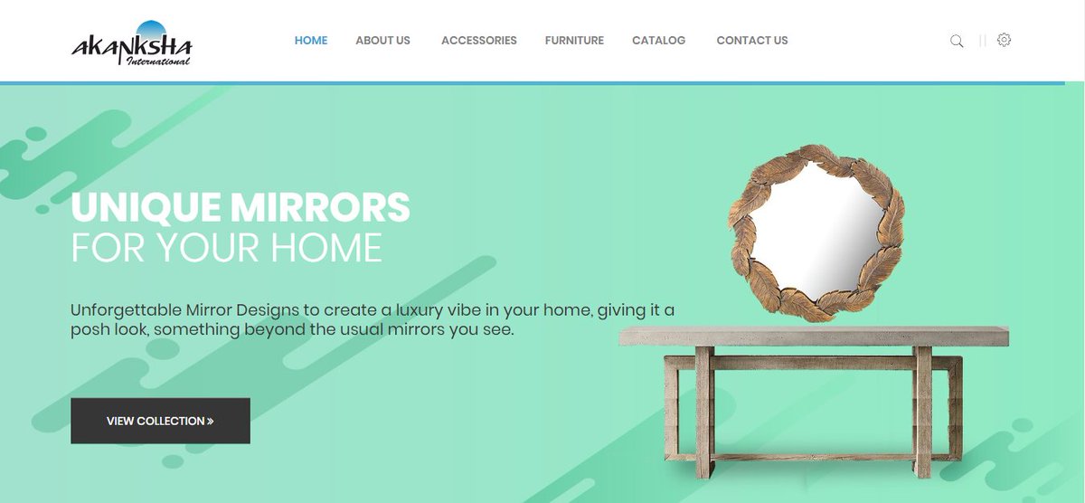 Akanksha_Intl's tweet photo. Team Akanksha is thrilled to announce the launch of our newly revamped website - https://t.co/s8WjTh4Jfw
We invite you to view the new website and let us know your thoughts.

#Handicrafts #Furniture #EPCH2020 #handicraftdesign https://t.co/jgnZvpmEyw