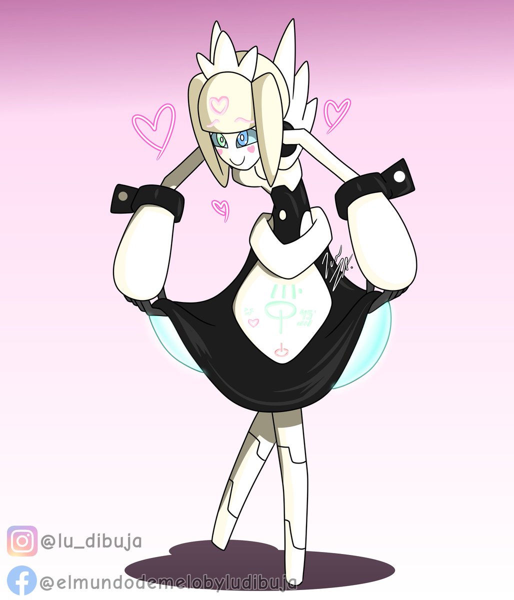 DibujaLu's tweet photo. Robomaid 1.0 #dibujodigital #draw #dibujo #digitaldrawing #OC #original #myart #Robot #maid #animedrawing #cartoon #cute #kawaii #drawings https://t.co/gJIA1Releg