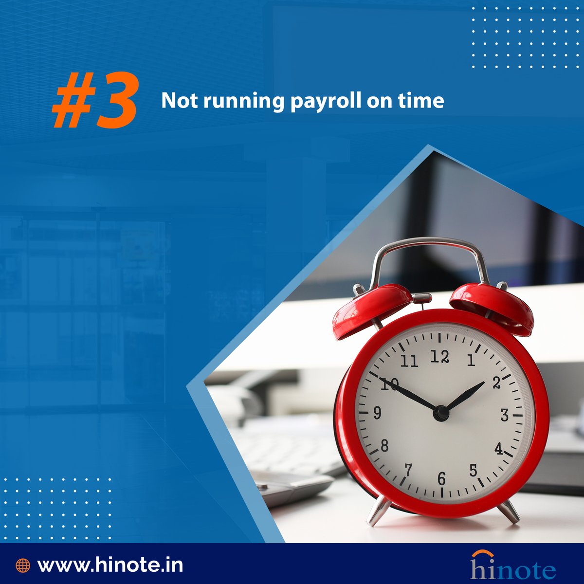 You can easily eliminate payroll errors by using efficient payroll software.

#Payroll #PayrollMistakes #PayrollErrors #PayrollService #PayrollServices #Hinote #PayrollAnalytics #HRWorks #PayrollServicesForSmallBusiness  #PayrollSoftware #PayrollAutomation #BusinessOwners