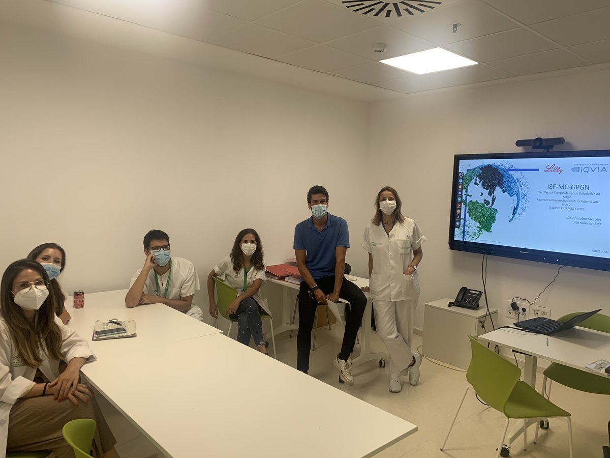 17 años en investigación cardiorenalmetabolica. Nuestra ilusión es y será ser centro de referencia nacional e internacional y facilitar el acceso a tratamientos innovadores con fármacos seguros y eficaces para nuestros pacientes <a href="/HUVMacarena/">Hospital Virgen Macarena</a> @endo_mac <a href="/CristobMorales/">Cristobal Morales</a>