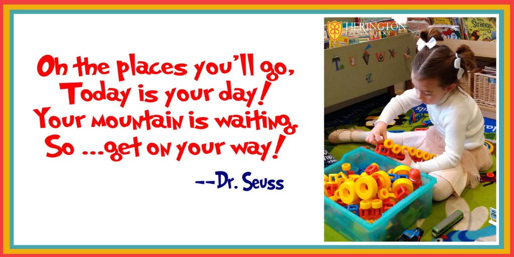 HeringtonHouse's tweet photo. We have been inspired to see how all of our children have adapted to and thrived with our Home Learning program and unbelievably proud of each and every one of you! Here are some #WednesdayWords from #DrSeuss to celebrate our final day of school. #HeringtonHouse #ThereAreOthers https://t.co/dBz8ZJbAiX