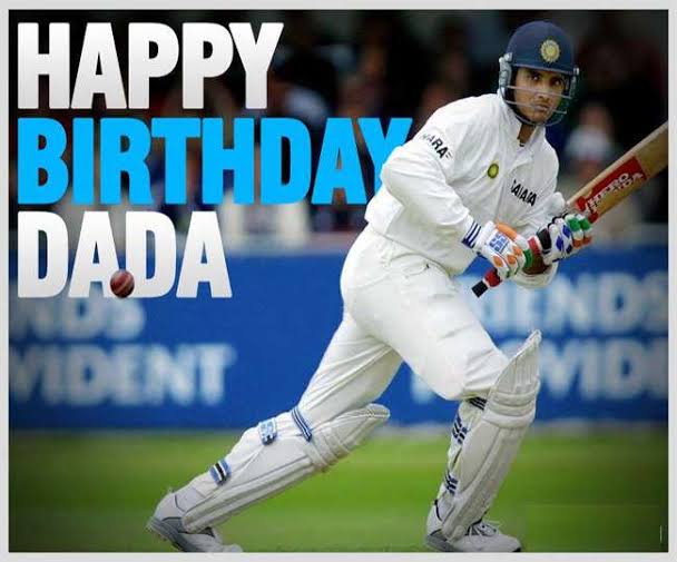 Happy birthday Saurav Ganguly. 