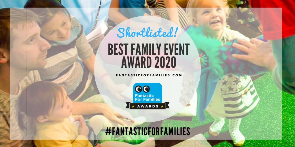 We are delighted to announce that The Big Malarkey festival has been shortlisted for the Best Family Event Award in the #Fantasticforfamilies Awards 2020. Thank you @familyarts1 for the nomination, and to everyone involved in the festival for making this possible.