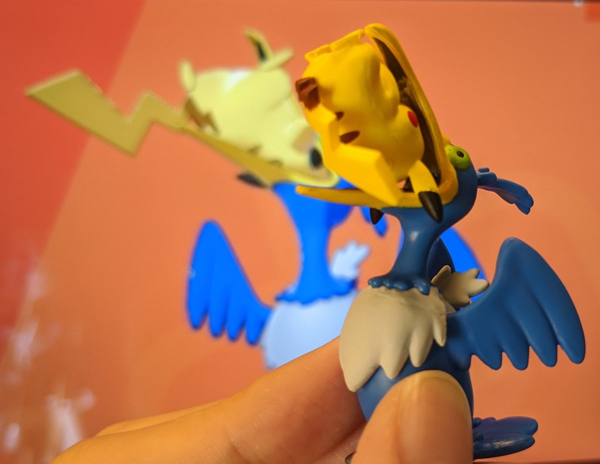 たかさおじさん 在 Twitter 上 ポケモンスタイルフィギュアのウッウ 0 8m 全高50mmだけど モンコレのネギカナイト40mmと比べても 1 と言っていいみたい ポケモンスケールワールド のピカチュウがジャストフィットで まるのみ再現できますね 分の1