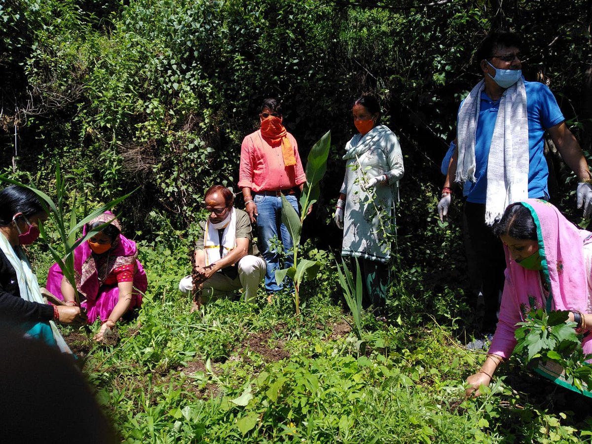 MYBharatHQ's tweet photo. Plantation drive started under Clean village green village in collaboration of Youth Club Silla by Nehru Yuva Kendra #Rudraprayag #Uttarakhand .
@KirenRijiju | @RijijuOffice | @YASMinistry | @PMOIndia https://t.co/PceadBTw6y