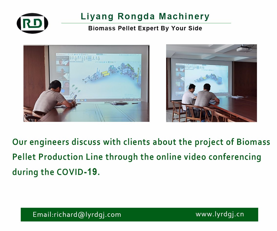 we continue our biomass business with clients through the online video conferencing during the hard time.
#biomass #renewable #woodpellet #feed #pelletmill