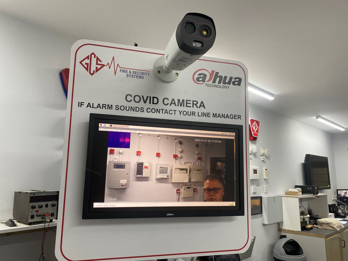 We still have some systems left have you got yours yet #covid #Dahua