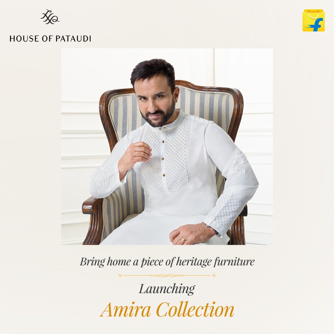 Flipkart's tweet photo. Want to give your home a touch of royalty? Do it without spending like a nawab! Shop the beautiful Amira collection from the House of Pataudi.
Know More :https://t.co/7qDXMtaWIM https://t.co/wke7NAJVSz
