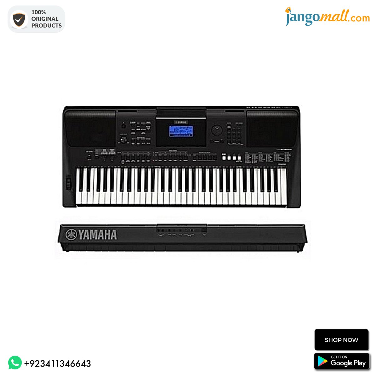 🎼 Yamaha PSR-E463 Electronic Keyboard #Jangomall 🎼
🌟 1 Year Official Warranty
🚗 Same Day Lahore Delivery 🚗
🎹 235 auto accompaniment Styles 
🔥 Best Price
🌎bit.ly/3e8mLMq
#Jangomall #brand #Yamaha #keyboard #electrickeyboard #music #musicislife #bestprice #Pakistan