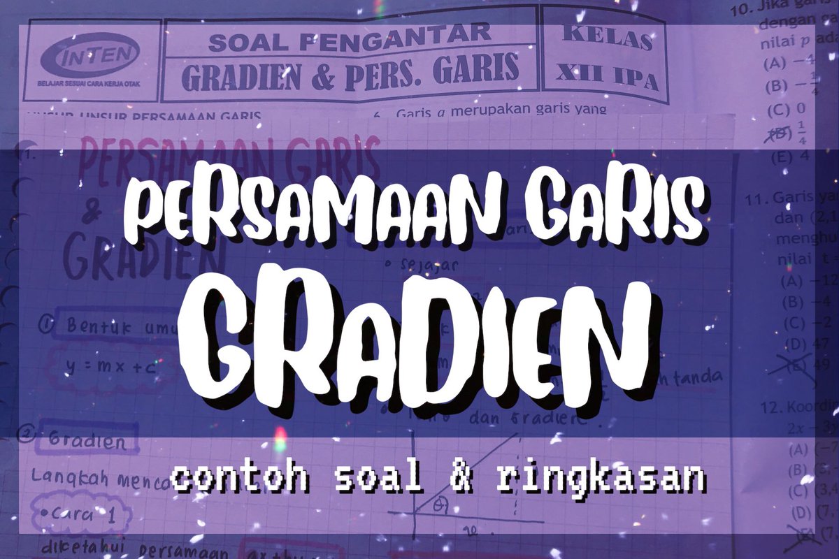 smallflower_cat's tweet image. *:･ﾟ✧ 𝙍𝙞𝙣𝙜𝙠𝙖𝙨𝙖𝙣 &amp;amp; 𝘾𝙤𝙣𝙩𝙤𝙝 𝙎𝙤𝙖𝙡  *:･ﾟ✧
     𝙋𝙚𝙣𝙜𝙚𝙩𝙖𝙝𝙪𝙖𝙣 𝙆𝙪𝙖𝙣𝙩𝙞𝙩𝙖𝙩𝙞𝙛 
—𝙋𝙚𝙧𝙨𝙖𝙢𝙖𝙖𝙣 𝙂𝙖𝙧𝙞𝙨 &amp;amp; 𝙂𝙧𝙖𝙙𝙞𝙚𝙣 •