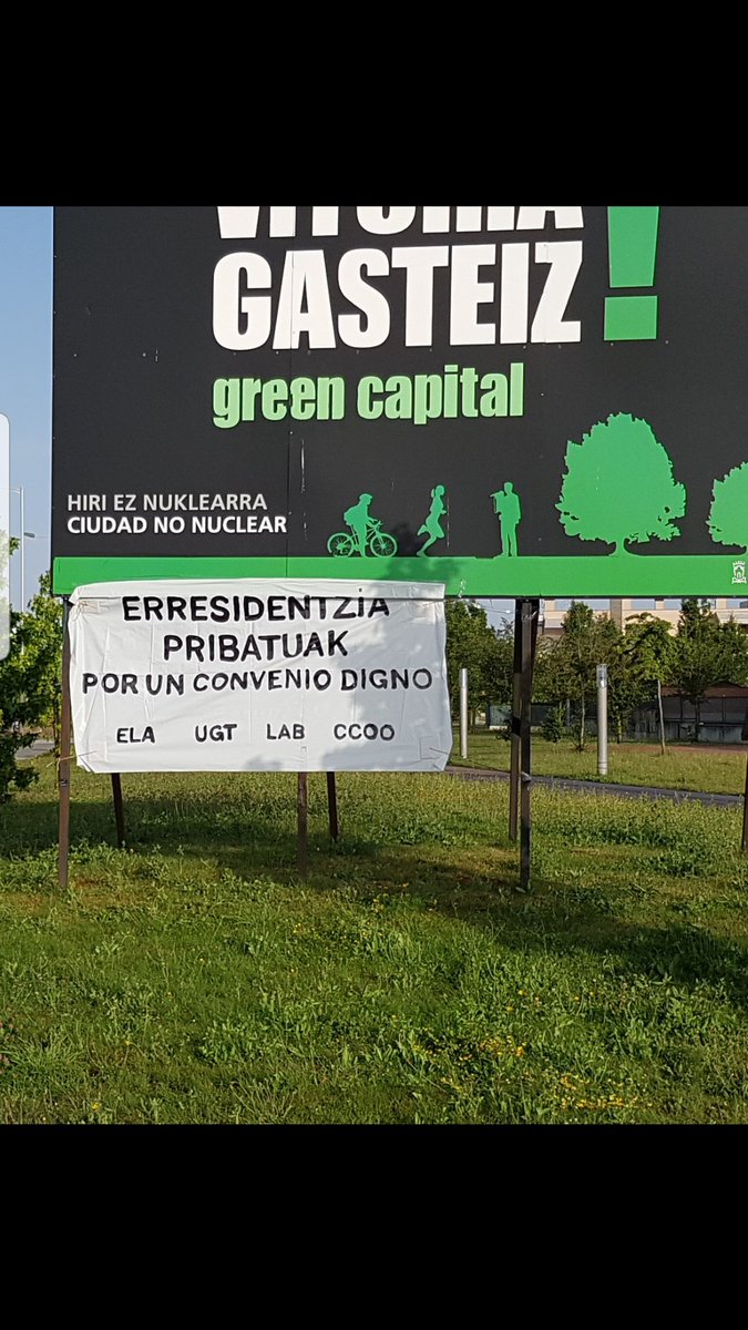 Oigan: <a href="/ramirogonza/">Ramiro González</a>   <a href="/CristinaGnlz/">Cristina González Calvar</a> <a href="/KikeFdzdePinedo/">Kike Fdz de Pinedo</a>  <a href="/GrupoPPAlava/">PP Diputación Álava</a> ... gobierne kien gobierne seguiremos peleando x mejorar las condiciones laborales y asistenciales n el SECTOR d residencias y viviendas comunitarias #Araba. JOTAKE... #ZainduNazazu2Orduz #erresidentziakborrokan