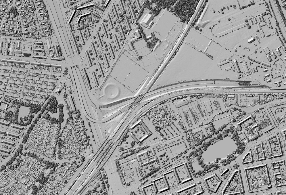 DK_DHM's tweet photo. Så er Kortforsyningens WMS opdateret med de aktuelle skyggekort fra 2019. Der er to varianter: Én for terræn og én for overflade.

Pluspoint til dem, der kan se hvor dette udsnit er taget fra🏅

#friedata #SDFE #Lidar #friskedata #jatak #Hvorhvorhvorerskygge https://t.co/YKQ3a36T11