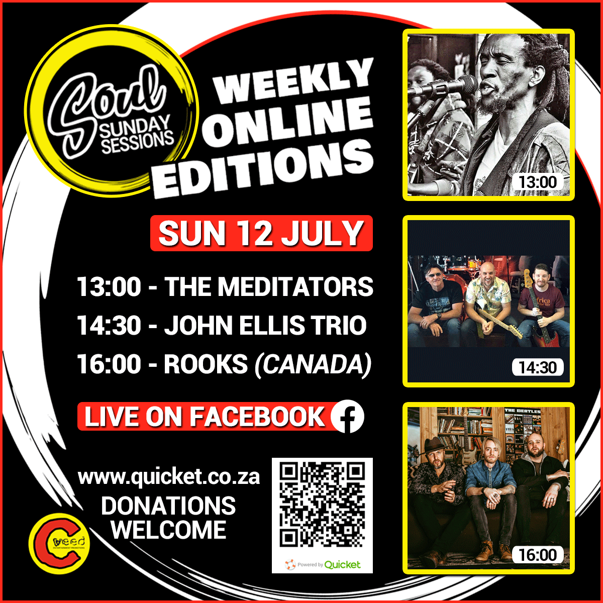 CWeedEvents's tweet image. Amazing live online music this Sunday facebook.com/cweedevents also stand a chance to donate and win that amazing 3-night getaway for 2 persons qkt.io/N8YSOq @TheMeditators @johnellismusic