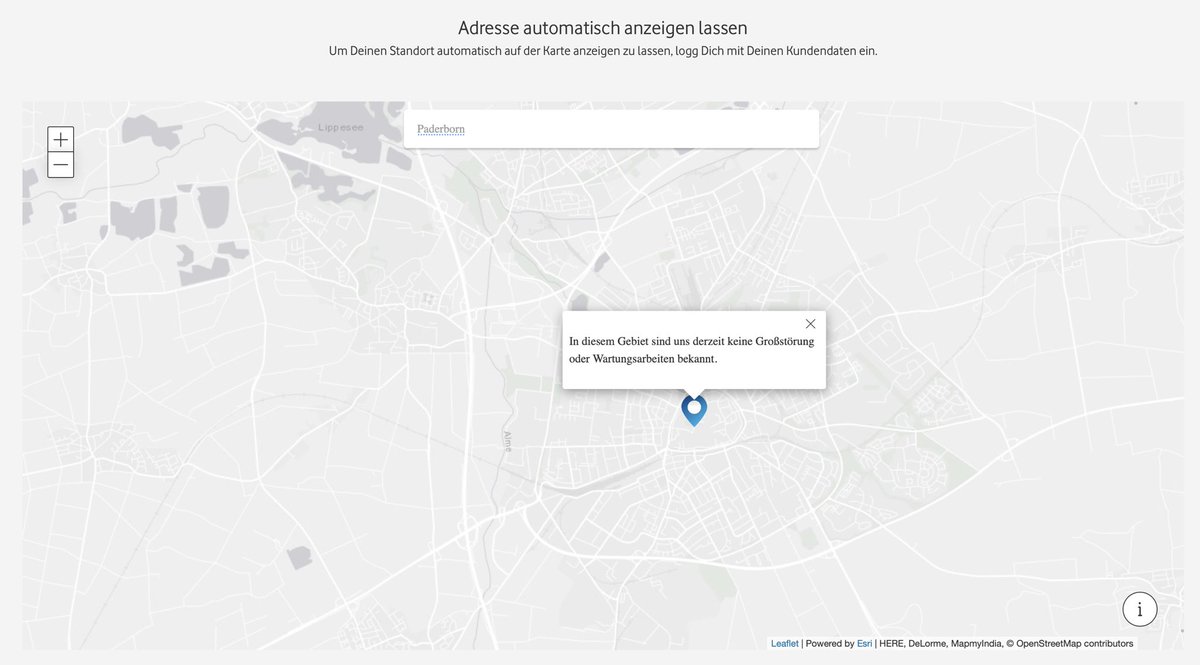 papaalphadelta's tweet image. Hey @vodafone_de, wir sind hier in #paderborn jetzt 24h ohne Internet. Toll, dass ihr uns so gar nicht informiert, wie der Stand ist. Ganz großartig ist auch die Übersicht über Störungen auf eurer Webseite... Kann man sowas eigentlich noch schlechter kommunizieren? #unitymedia