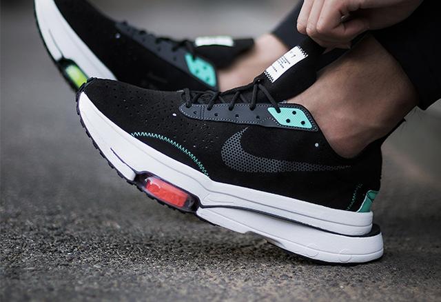 nike black menta air zoom