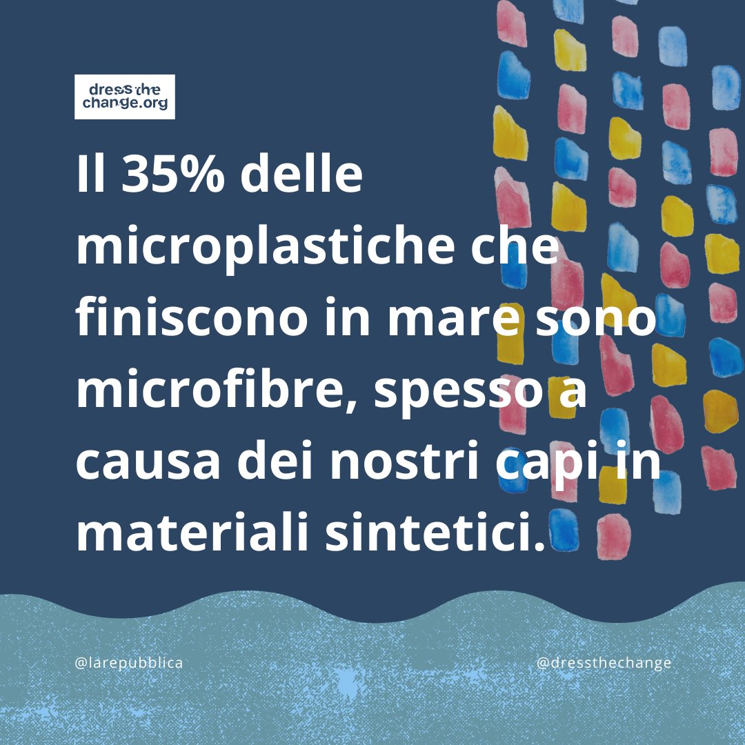 dressthechange's tweet photo. Giornata internazionale del #marmediterraneo.Un terzo delle #microplastiche che ci finiscono provengono dai nostri vestiti! Vestiamo responsabilmente. Rispettiamo il nostro mare! @WWFitalia @minambienteIT https://t.co/nPCA1ERNmR
