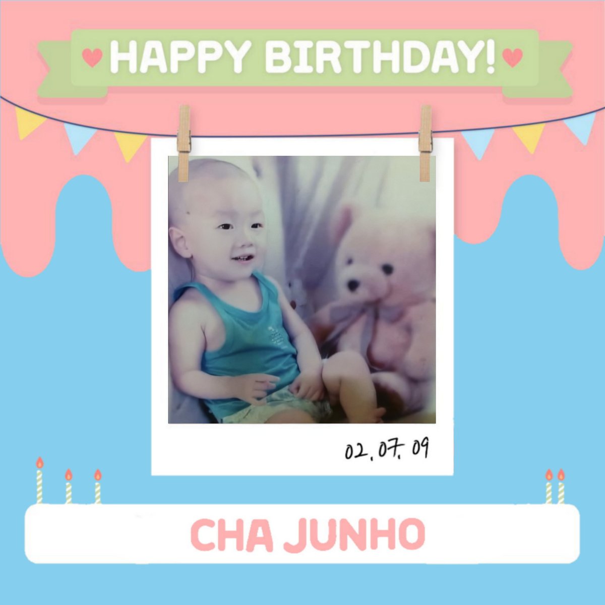 lightyoyo_'s tweet photo. 🎉HAPPY BIRTHDAY JUNHO🎂 
오늘은 X1 준호의 19 번째 생일입니다!
준호에게 많은 사랑을주세요💙 오늘이 그에게 최고의 날이 되길 바랍니다

#차준호 #X1 #엑스원 https://t.co/6eNVmWMAQu