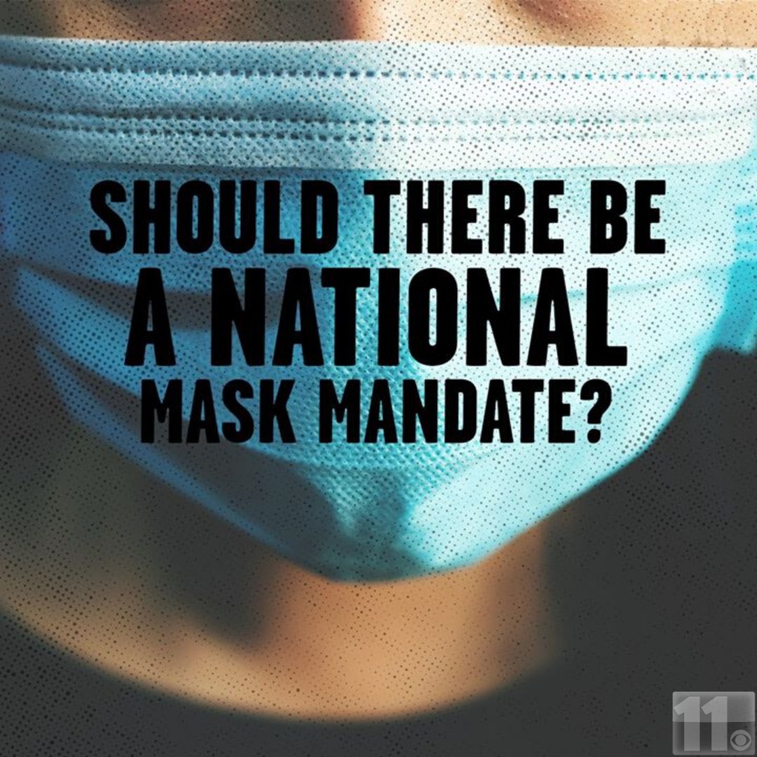 WTOL11Toledo's tweet photo. Some are even calling for a national mandate to enforce the wearing of masks in public places. What do you think? https://t.co/c5einLRh7g