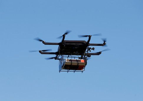 wef's tweet photo. We're about to see the Golden Age of drone delivery – here's why https://t.co/ifgtSVbgjd https://t.co/VBq5FjdDud