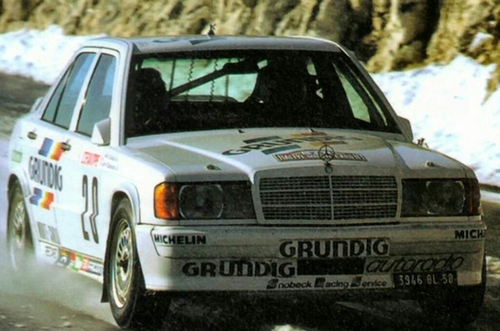 RSF_Motorsport's tweet photo. Bernard Darniche / Alain Mahe, Mercedes-Benz 190E 2.3 16V.
WRC, Monte Carlo Rally, 1987.
#WRC #Rally #RallyMonteCarlo #Darniche #Mahe #Mercedes https://t.co/9v9ktckgbW