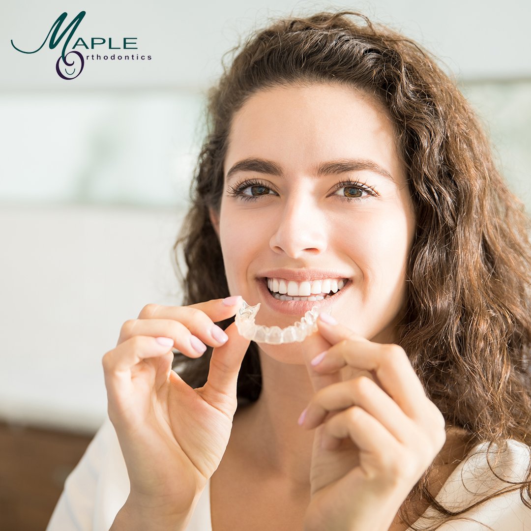 DrMapleOrtho's tweet photo. You can work toward the smile you want without anyone else knowing. Contact us to discuss your options with Invisalign®! https://t.co/U5B0h46xYx