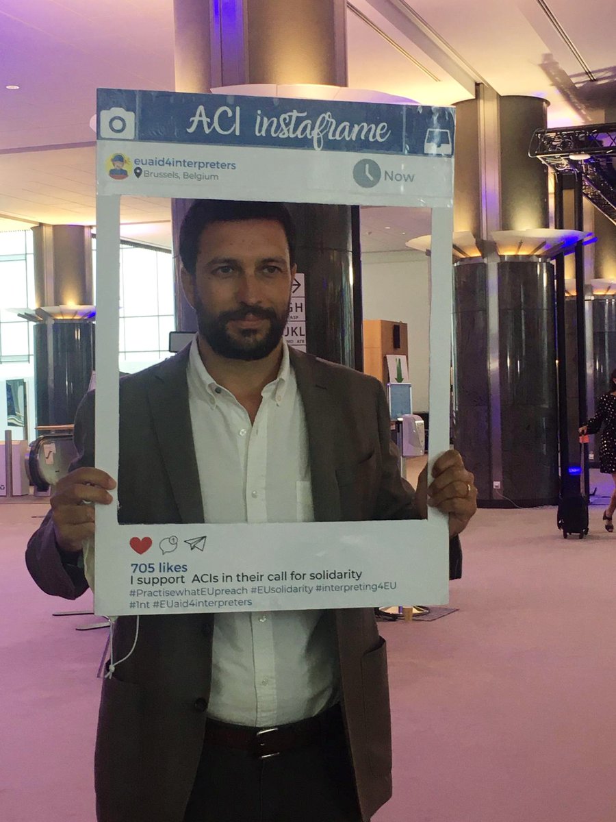 BelAIIC's tweet photo. Thank you to @EGardiazabal, Joao Ferreira, Sandra Pereira, @KRLS, @gabischoff and many more MEPs for their support to the ACIs' cause.
#EUaid4interpreters #PracticeWhatEUpreach #1nt #EUsolidarity #Interpreting4EU https://t.co/x4iUSGS9dy https://t.co/PwAtLgb7hR