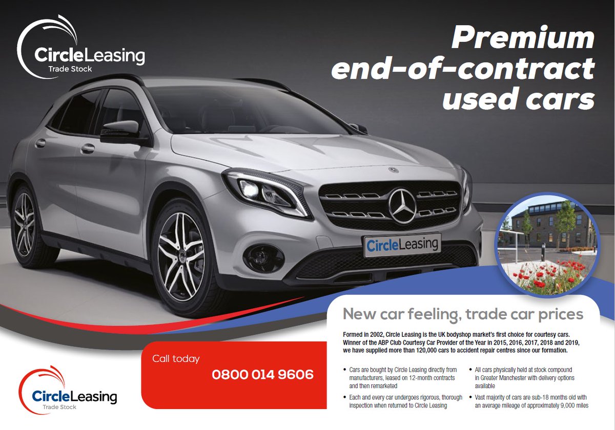 🚨NEW CIRCLE LEASING TRADE STOCK KLAXON!🚨

Grab your sub-5k mileage bargains now, with diverse cars like:

✅Peugeot 2008/208/308
✅Fiat 500
✅Mercedes CLA
✅Vauxhall Corsa/Grandland
✅Nissan Juke

And many more!

Register online today at circleleasingtradestock.co.uk 

#usedcars