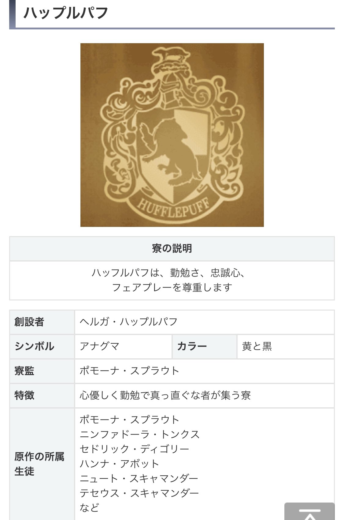 ちょんさく セブチとハリポタねぇ ほほぅ グリフィンドール ハッフルパフ スリザリン レイブンクロー