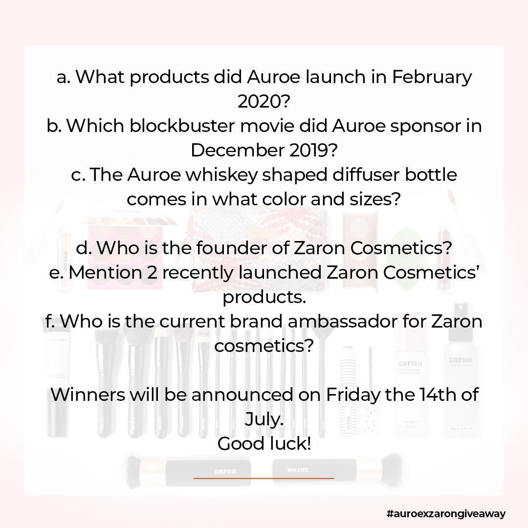 AuroeDiffusers's tweet photo. This giveaway is still on! Head on over to our Instagram to participate and WIN!! 

IG: @aurodiffusers 

#auroexzaroncosmetics 
#giveaways 
#giveaway https://t.co/zytyB7RdYg