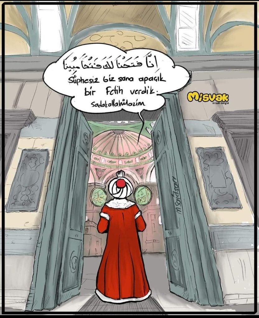 #AyasofyaCamidir
Zincirler kırılıyor..
Darısı #Kudüse #mescidiaksaya
Siz istesenizde istemesenizde İslam nurunu tamamlayacaktır..