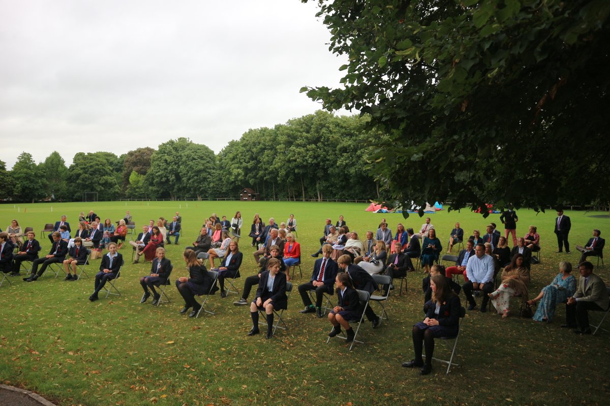ChafynGrove's tweet photo. Saturday marked the end of our Year 8s time here at Chafyn Grove. With stricter protocols in place we were thrilled to still be able to hold our leavers ceremony and say a final farewell (albeit outside). What a fantastic evening - good luck to all. #chafynfamily https://t.co/VB5gmupqK4