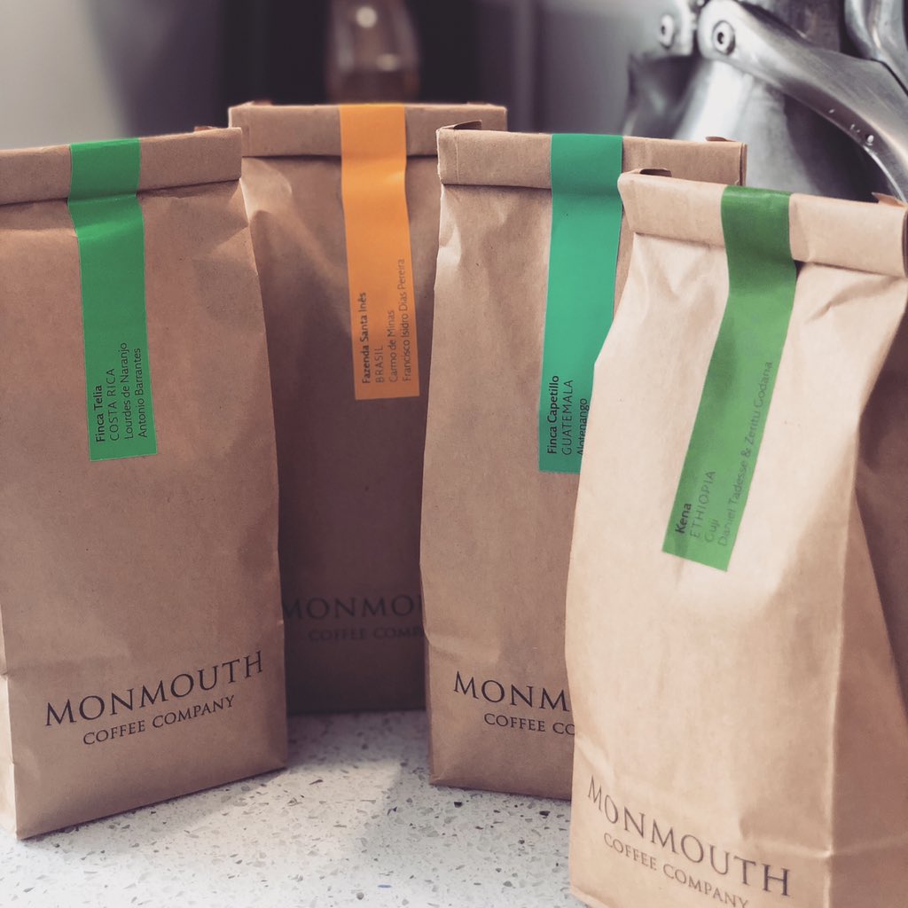 #coffeetime for a #CoffeeLover ...  super excited to take this voyage with Monmouth #coffee across countries (Guatemala, Ethiopia, Costa Rica and Brazil), flavours &amp; tasting notes #espresso #fun <a href="/ROKCoffeeuk/">ROK Coffee</a>