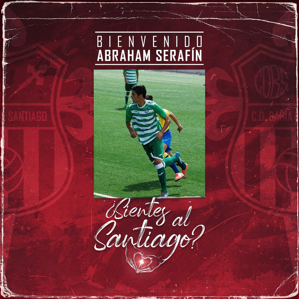 bahiadesantiago's tweet photo. 🗣️ ATENCIÓN #SURRAS
EL CLUB DEPORTIVO BAHIA DE SANTIAGO PRESENTA A SU PRIMER FICHAJE PARA LA TEMPORADA 2020/2021 ⚽
UN VIEJO CONOCIDO DE LA AFICIÓN #SURRA
ABRAHAM SERAFÍN
#SIENTESALSANTIAGO ❤️🖤 #futbolgomero #futbolregional #gomera #fichaje #elsantiagonosune https://t.co/DURmPMLVMv