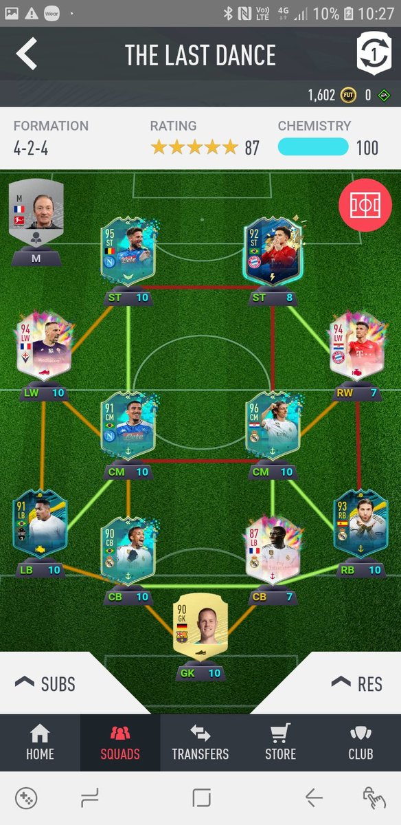 LFCFUT1's tweet photo. Considering I started playing fifa 20 on the Xbox in April my team certainly bangs. https://t.co/xgV3JtmFF6