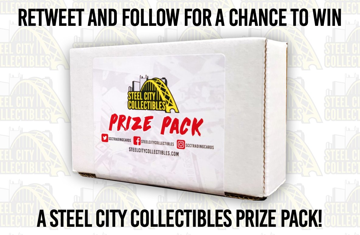 Steel City Collectibles (@scctradingcards) on Twitter photo Mid week blues? Let Steel City Collectibles cheer you up!
RETWEET and FOLLOW (<a href="/SCCTradingCards/">Steel City Collectibles | NSCC #345</a>) for your chance to win a Steel City Prize Pack!
#TheHobby #Collect #SCCTradingCards #Topps #WhoDoYouCollect #UpperDeck #Cards #TradingCards #Giveaway #WednesdayWisdom #ShowYourHits Mid week blues? Let Steel City Collectibles cheer you up!
RETWEET and FOLLOW (<a href="/SCCTradingCards/">Steel City Collectibles | NSCC #345</a>) for your chance to win a Steel City Prize Pack!
#TheHobby #Collect #SCCTradingCards #Topps #WhoDoYouCollect #UpperDeck #Cards #TradingCards #Giveaway #WednesdayWisdom #ShowYourHits