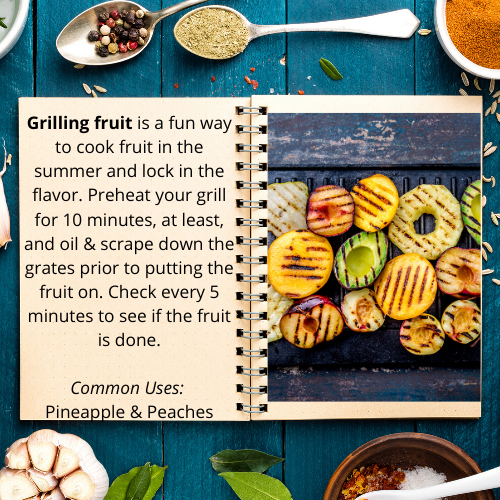 You MUST try grilling fruit, if you haven't already tried it!

#grilling #foodiesummer #AustinTX