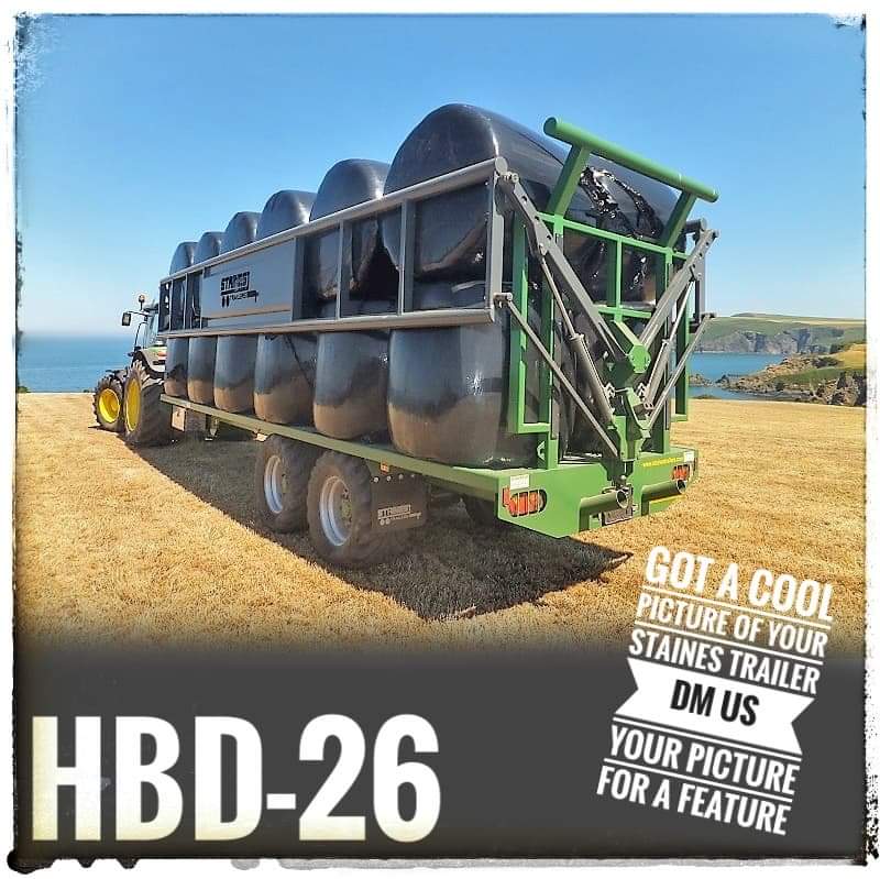 Stainestrailers's tweet photo. How long does it take you to make your load safe... A tad cliche but time is money... And our #hydraulicbaledoors are here to help.
Give us a call for on 01805 893105 for a quotation and leadtime and make your bale operations safer and more efficient.
#stainestrailers #silage https://t.co/8byOC0j2W9