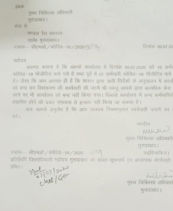 DRM OFFICE MORADABAD tweet media