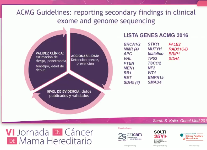Kristel_GT's tweet photo. Retos actuales en las indicaciones del estudio de #BRCA1/2: ¿cuándo, como y a quien? By Dra @judithbalmana 
#germinaltesting
#tumortesting
@VHIO @_SOLTI @GEICAM @_SEOM https://t.co/6p9HDlwqHy