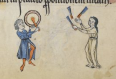 KayKemhadjian's tweet photo. Starting the morning right with some humor (analysis). A wonderful talk about marginalia in the Rutland Psalter by Elena Lichmanova! #viMC2020 #IMC2020 #V808 https://t.co/qQZedyhJRZ